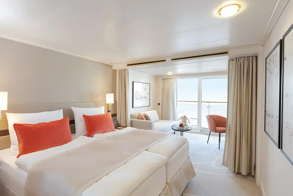 Veranda SuiteKat 4 / 5 - MS EUROPA